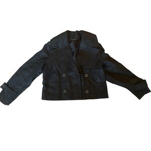 Banana Republic‎ Double Breasted Jacket, Black XS